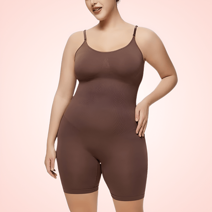 Plus Size Shaping Compression Bodysuit For Women