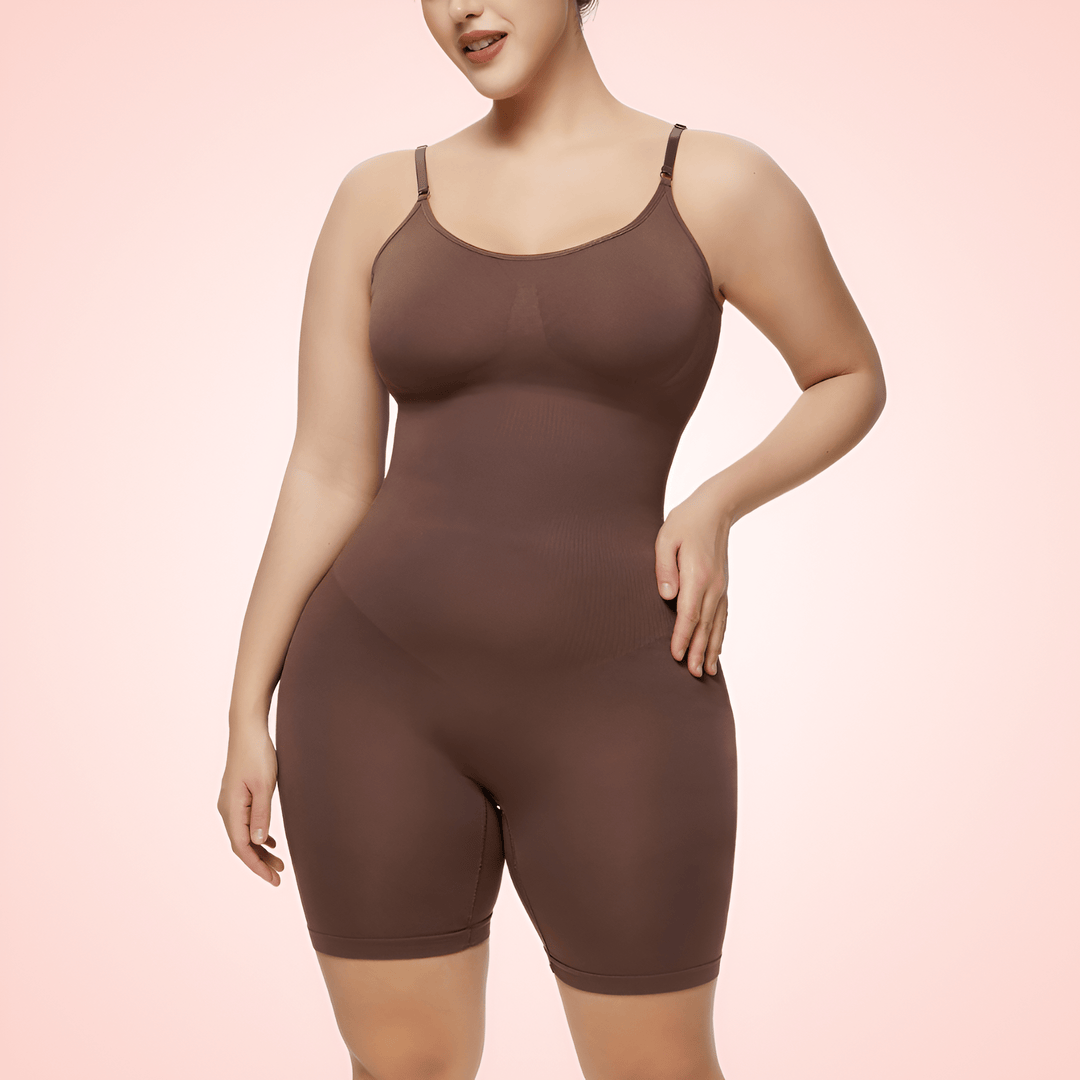 Plus Size Tummy Control Shapewear Bodysuit For Women