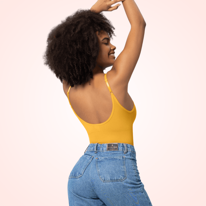 Plus Size Women's Low Back Bodysuit Shapewear