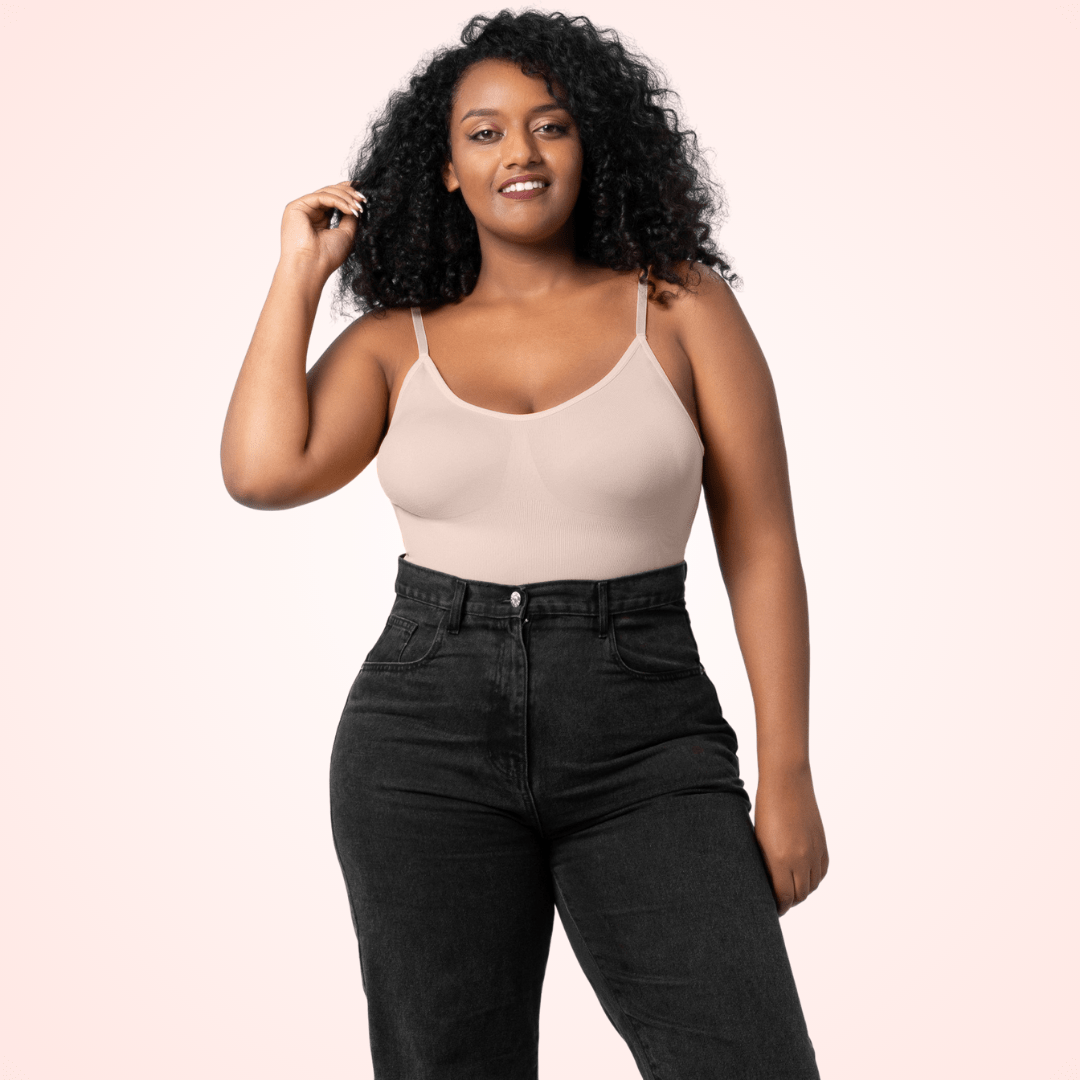 Plus Size Women's Low Back Bodysuit Shapewear