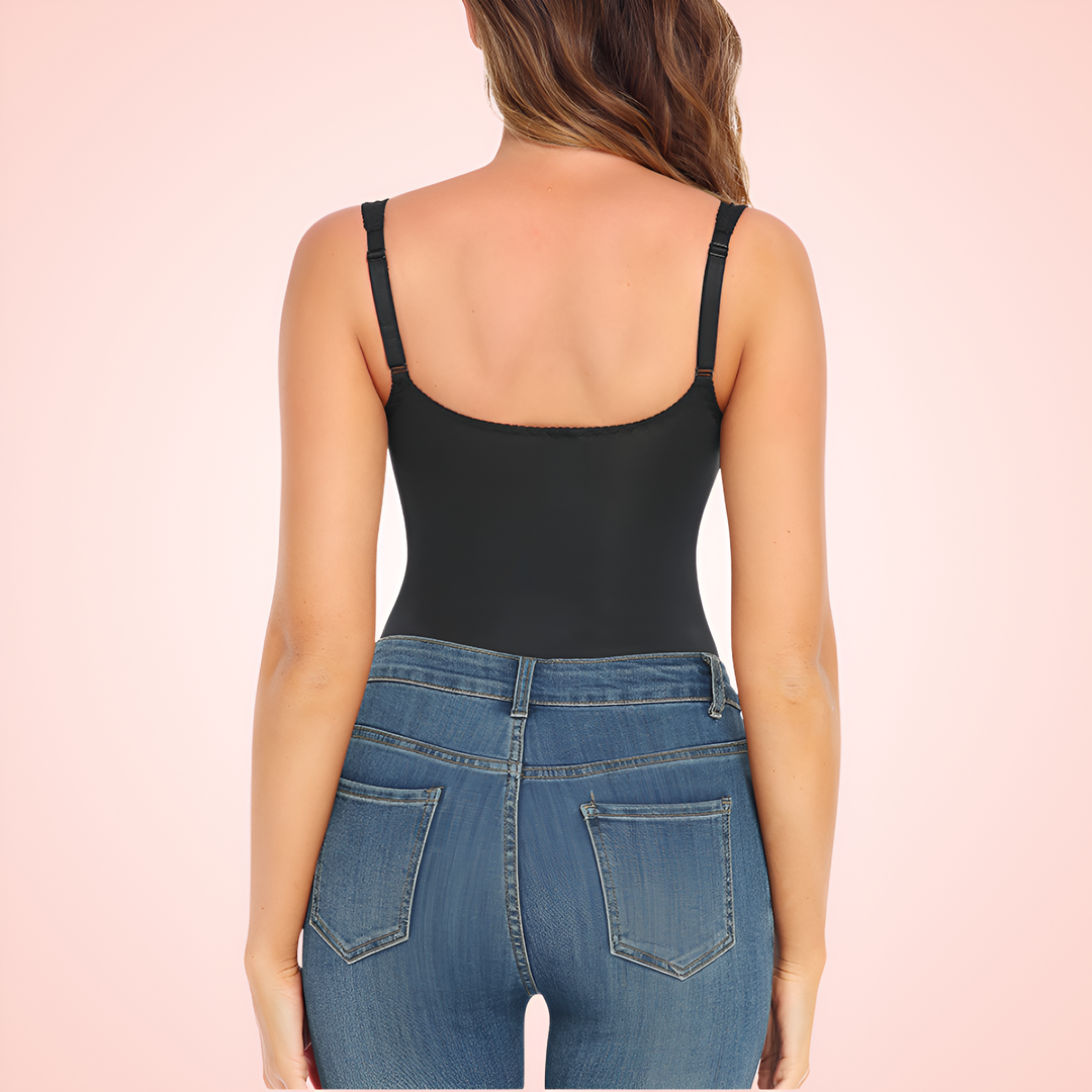 Seamless Low Back Women's Thong Bodysuit Shapewear