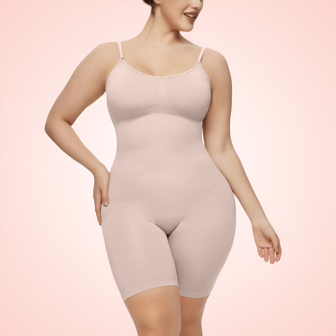 Plus Size Tummy Control Shapewear Bodysuit For Women