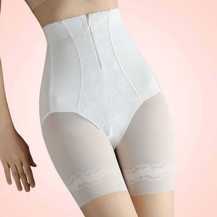 Seamless Lace Waist Trainer Shorts For Women