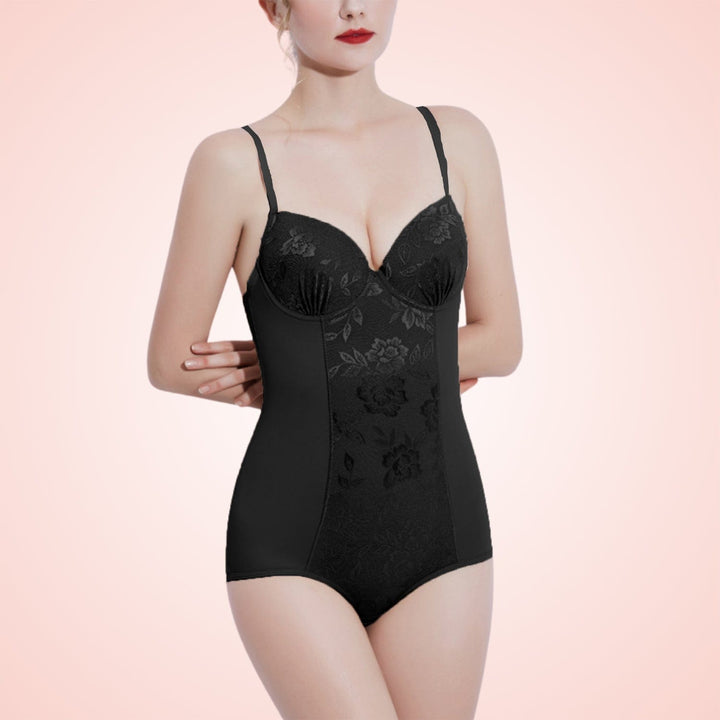 Shapewear Bodysuit With Built In Bra For Women