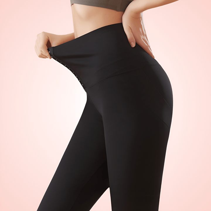 Women Thickened Tummy Control and Waist Trainer Leggings